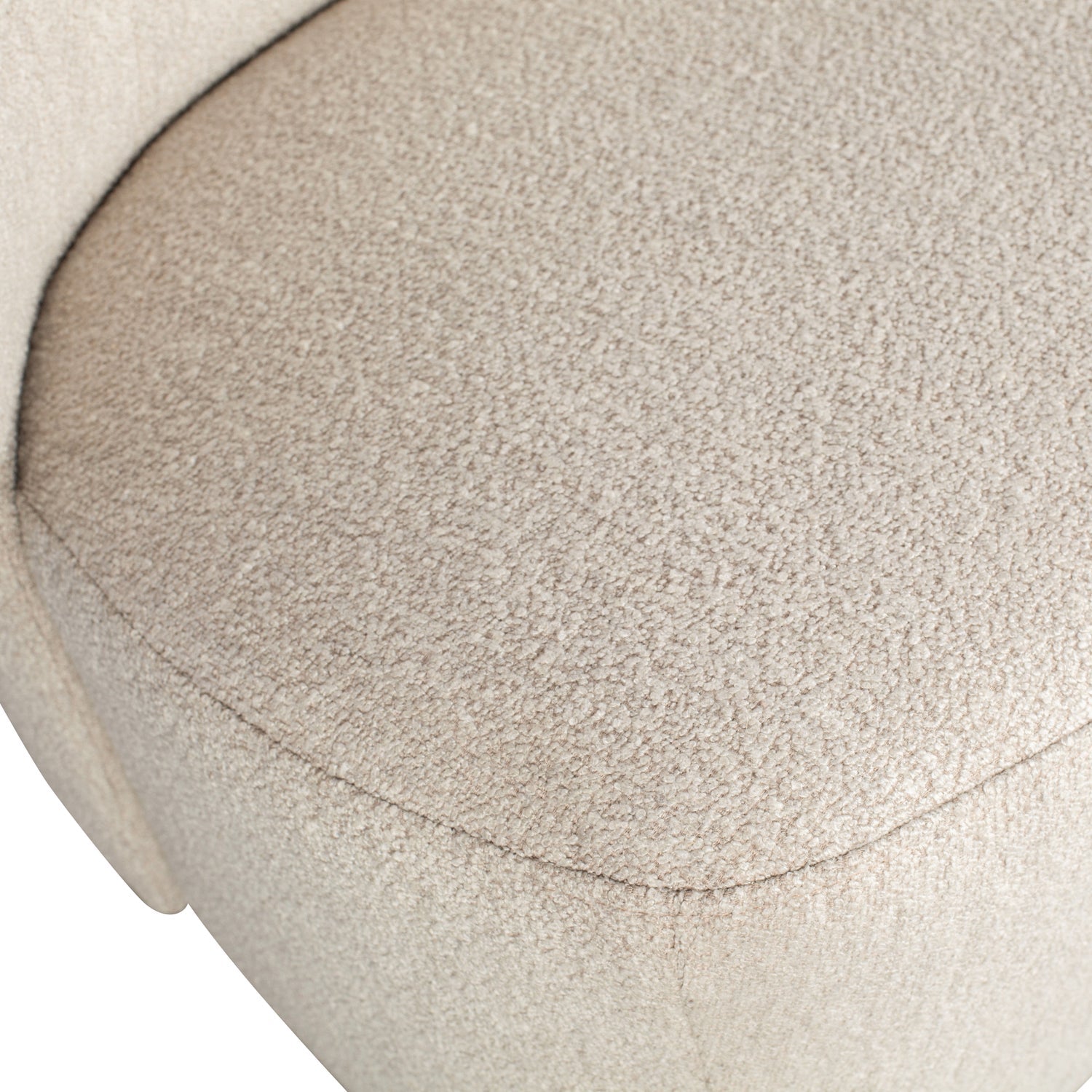 vtwonen Lofty Fauteuil boucle naturel