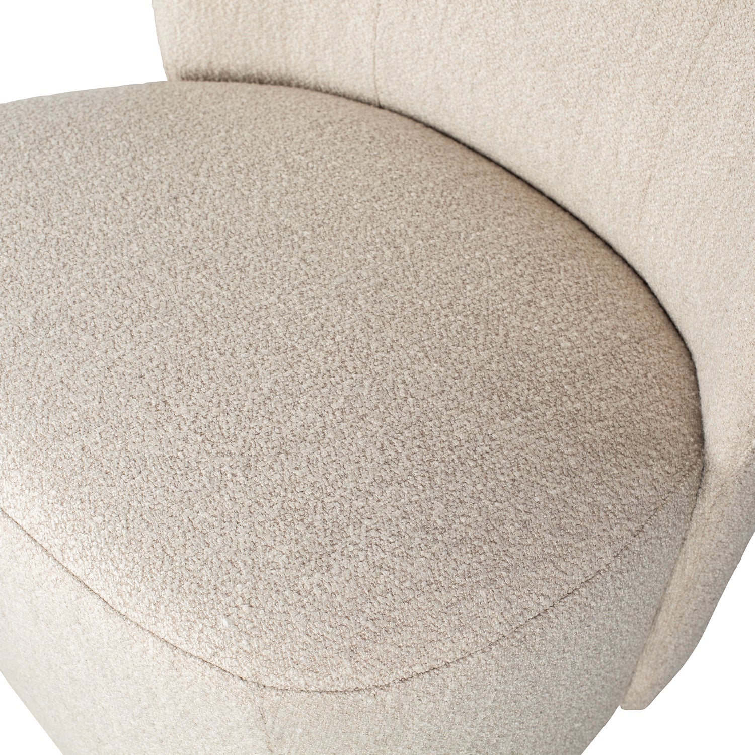 vtwonen Lofty Fauteuil boucle naturel