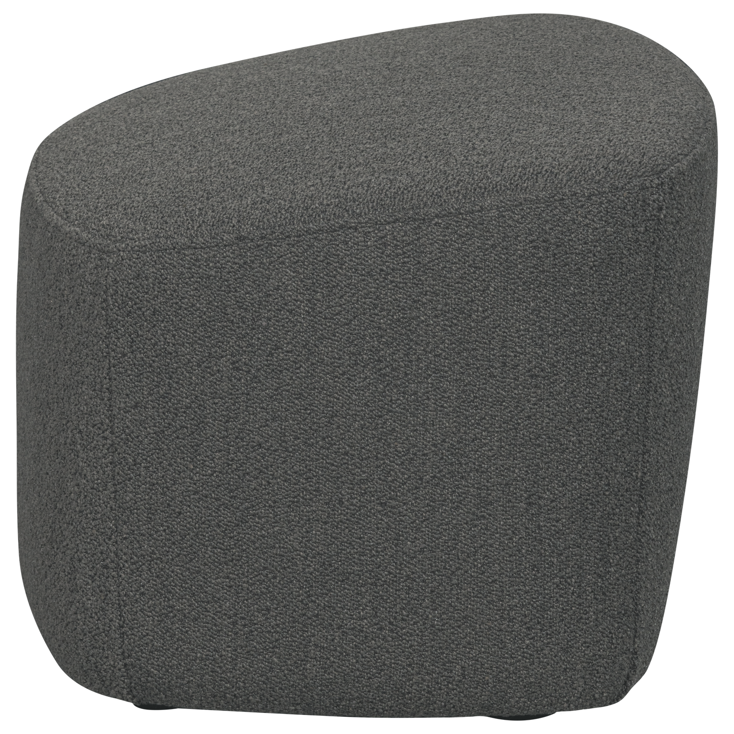 vtwonen Lofty Hocker boucle staalgrijs