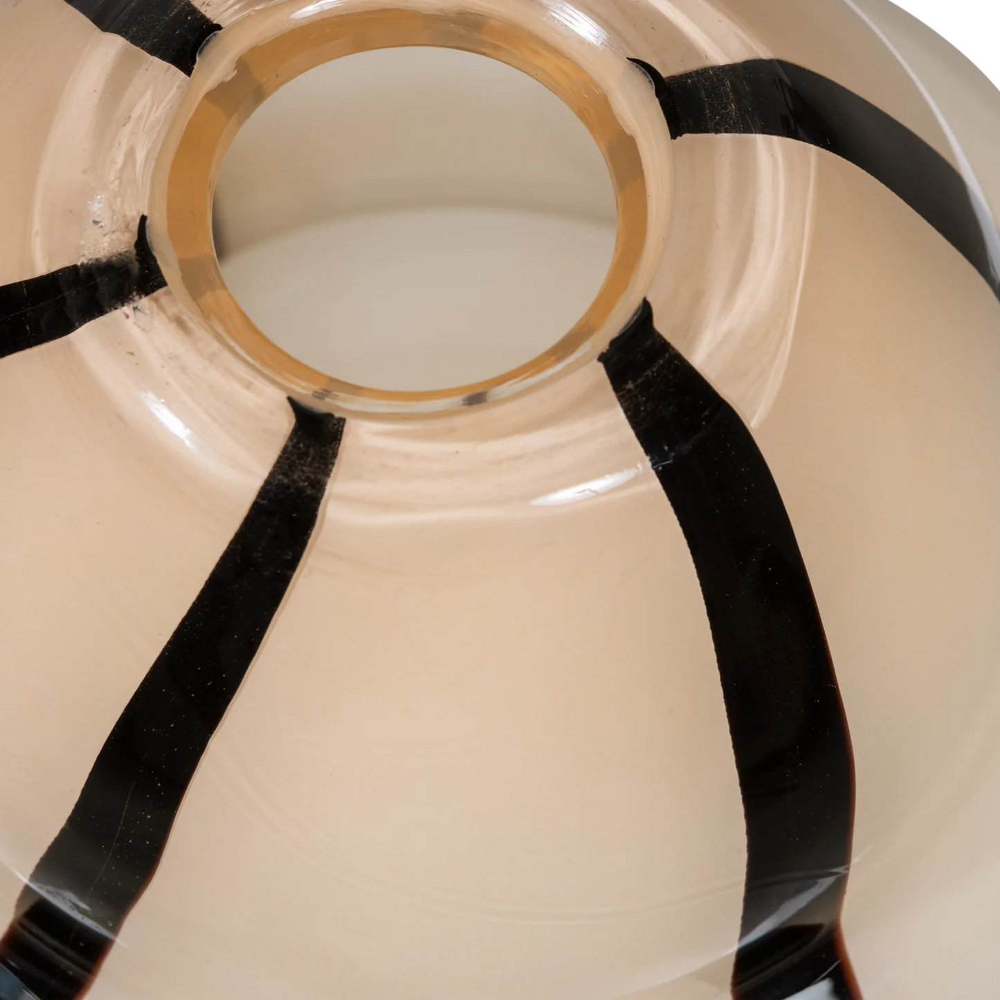 Woood | Vaas Kency glas met streep