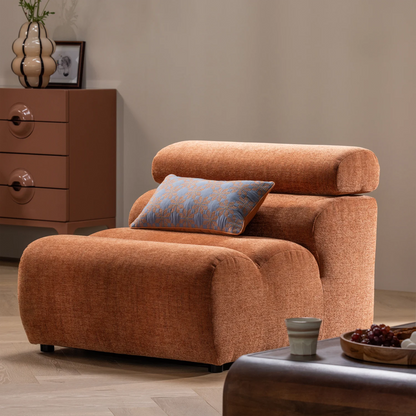 Woood | Vaas Kency glas met streep