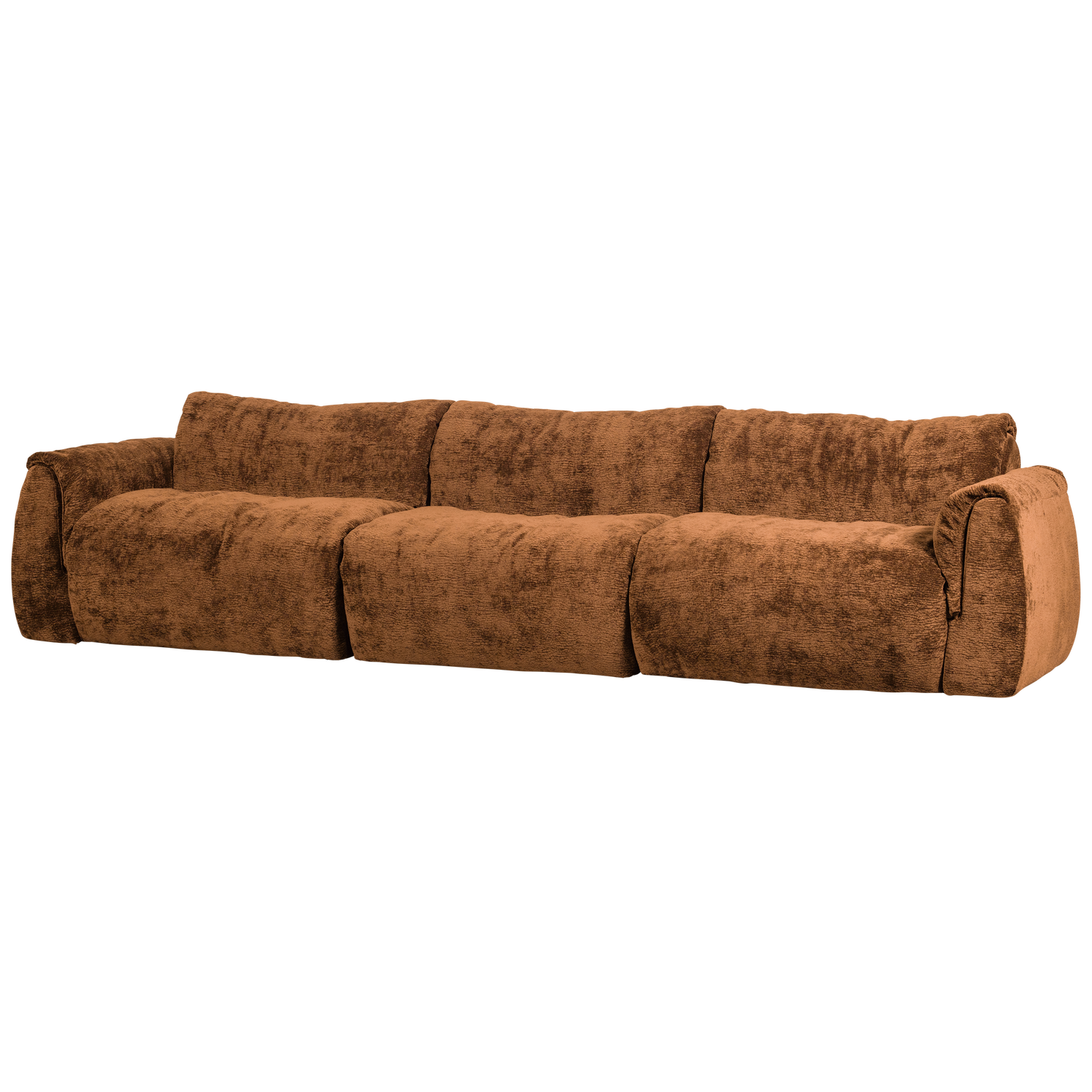 Woood Baggy 3-Zits Bank Chenille middenbruin