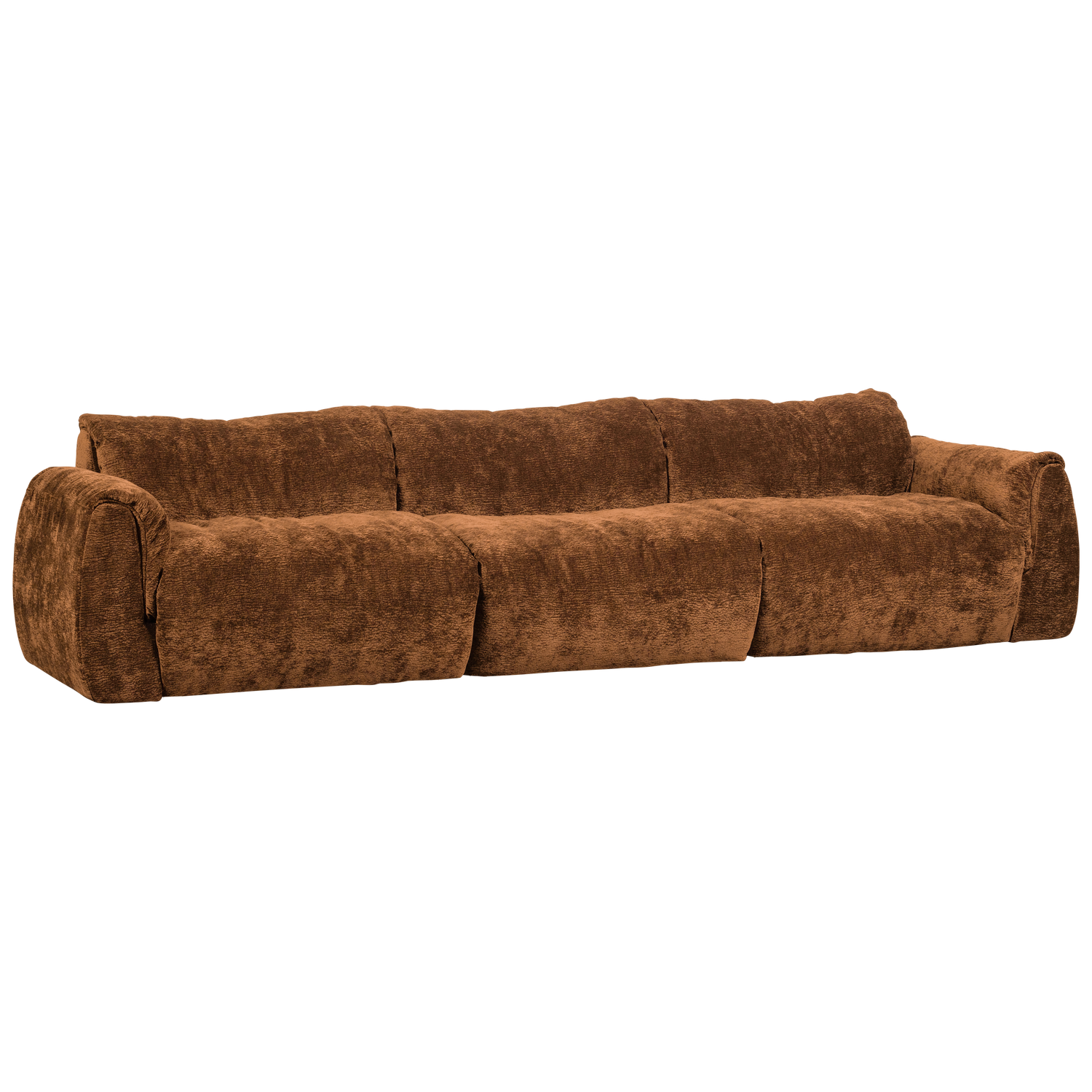Woood Baggy 3-Zits Bank Chenille middenbruin