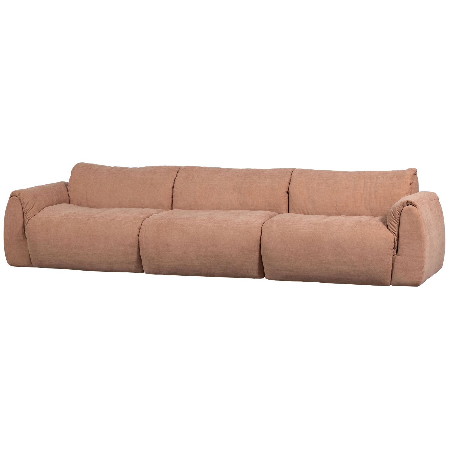 Woood Baggy 3-Zits Bank Chenille oudroze