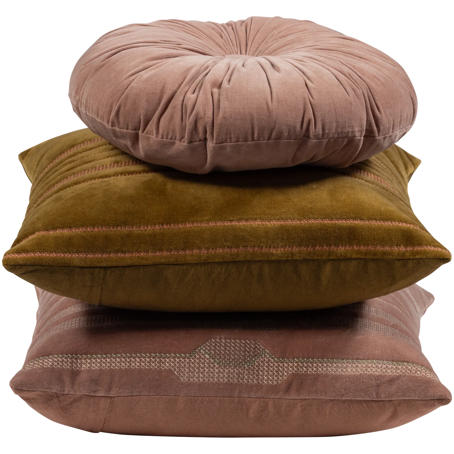 Woood | Kussen Feis roze 45cm