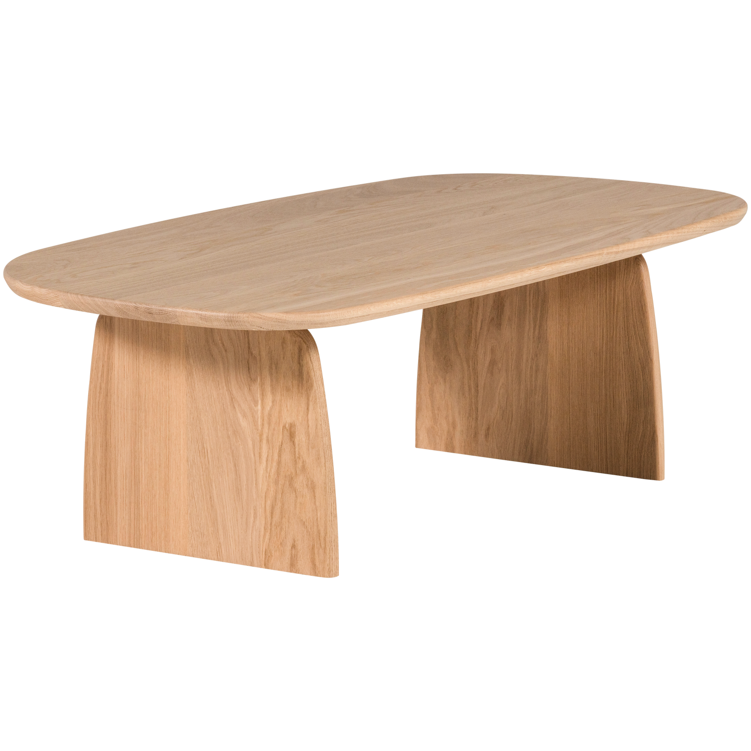 Woood Tablo Salontafel eiken transparant 110cm