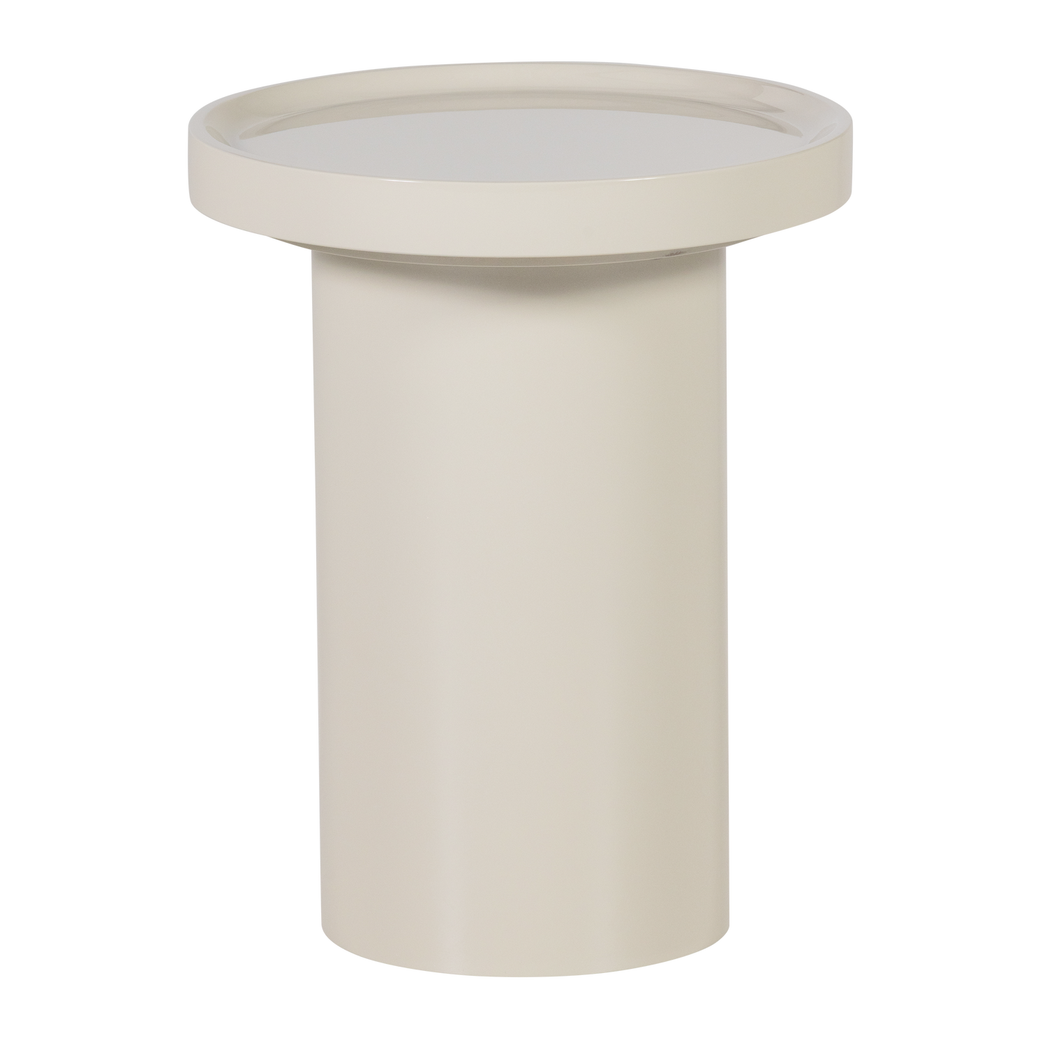 Woood Veluna Bijzettafel hoogglans zand