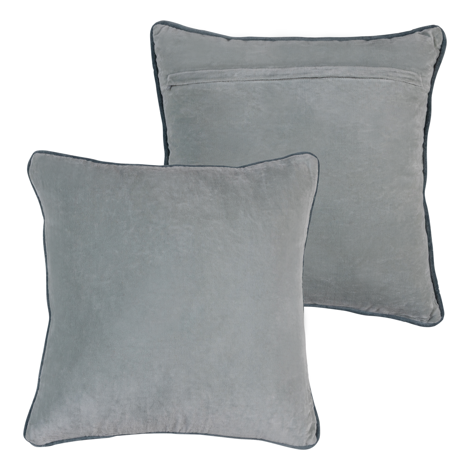 Woood Lira Kussenset blauw/oranje 4stuks