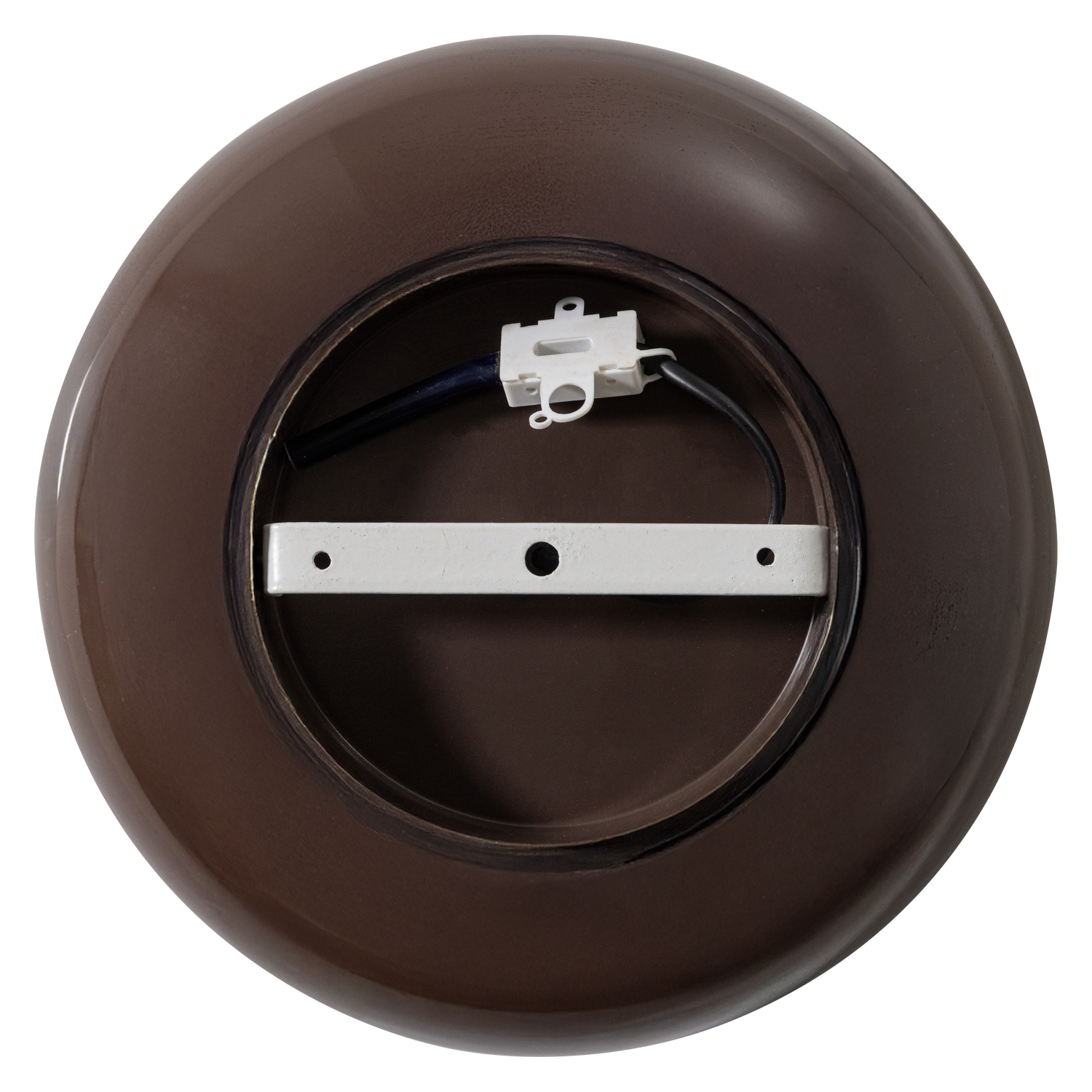 Woood Gloomy Wandlamp rond metaal bruin