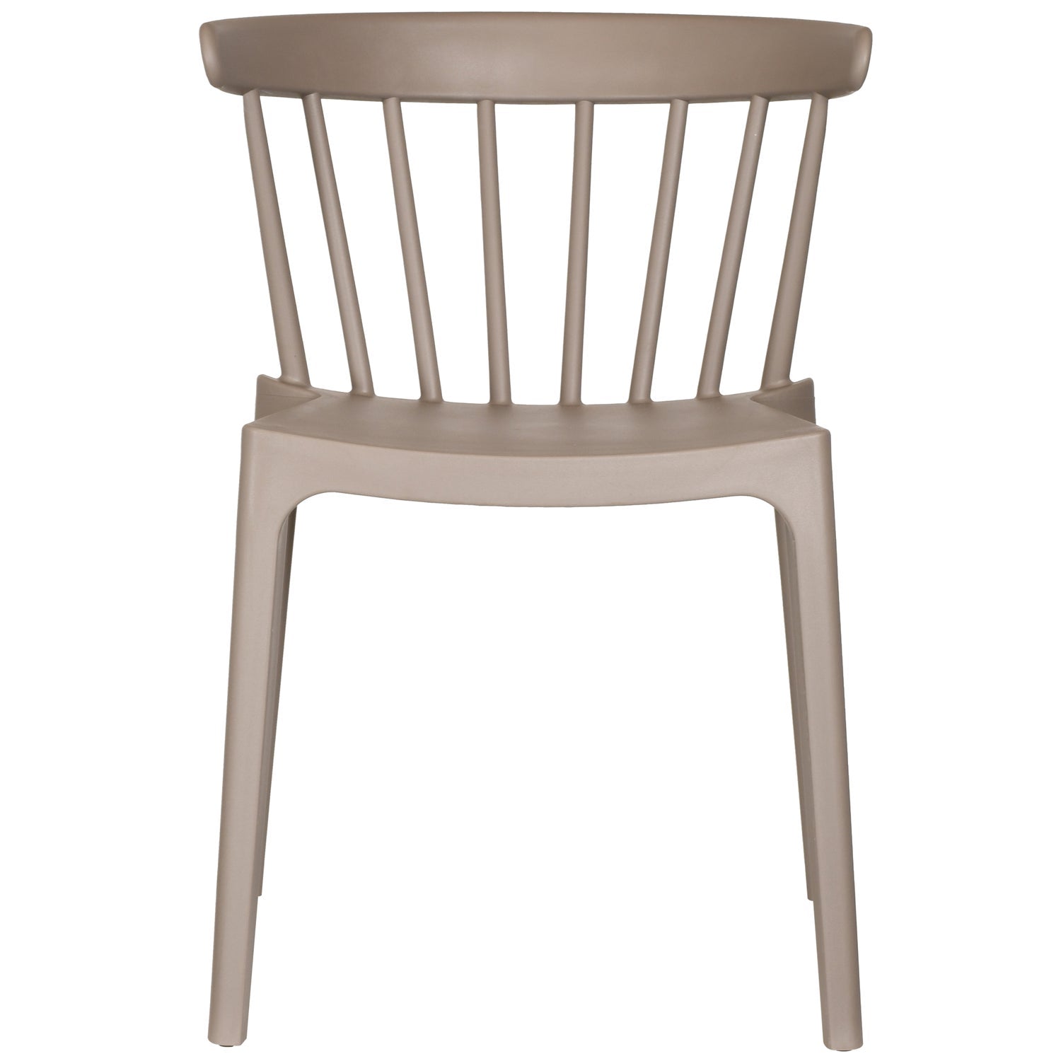 Woood Bliss Tuinstoel met spijlen taupe (set van 2)