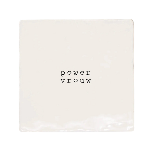 Label2X | Tegeltje Powervrouw