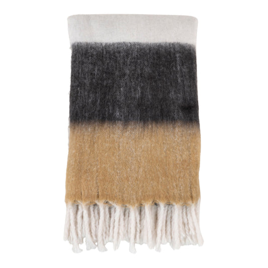 House Nordic | Plaid caramel zwart