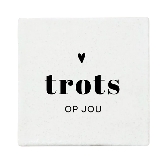 Label2X | Tegeltje trots op jou