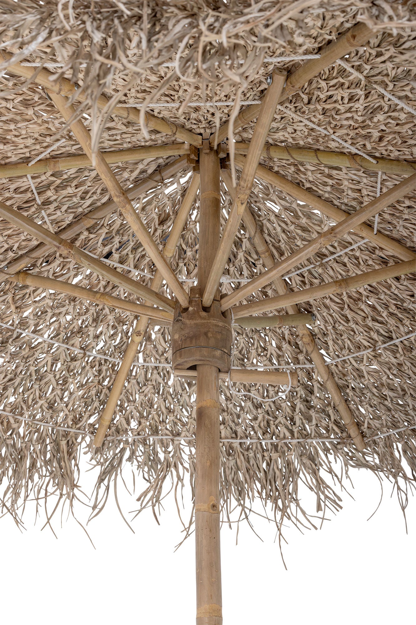 Bloomingville Noia Parasol, Nature, Bamboo