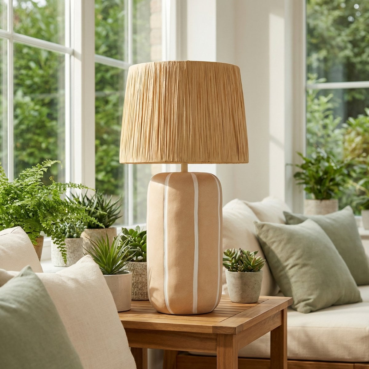 Selected By Tafellamp Denton Beige