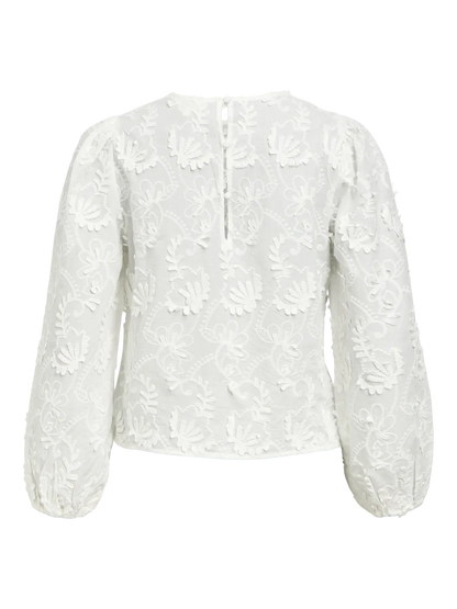 Objekt | Luxus-Top Mya weiß