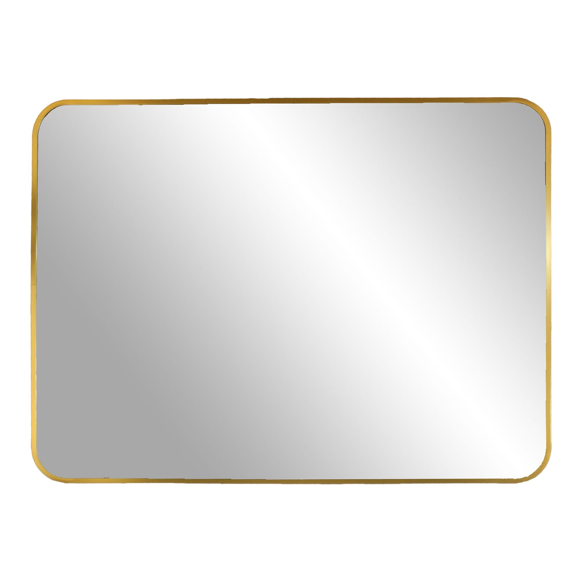 House Nordic | Rechthoekige spiegel brass 70cm