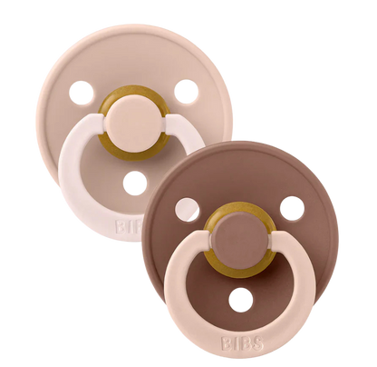 Bibs | Speen round set2 fusion blush woodchuck