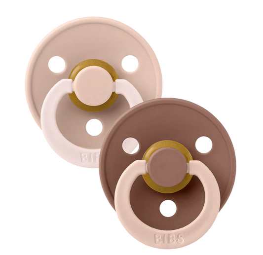 Bibs | Speen round set2 fusion blush woodchuck