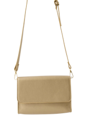 Zusss | Handtas met hart spiegel champagne/goud