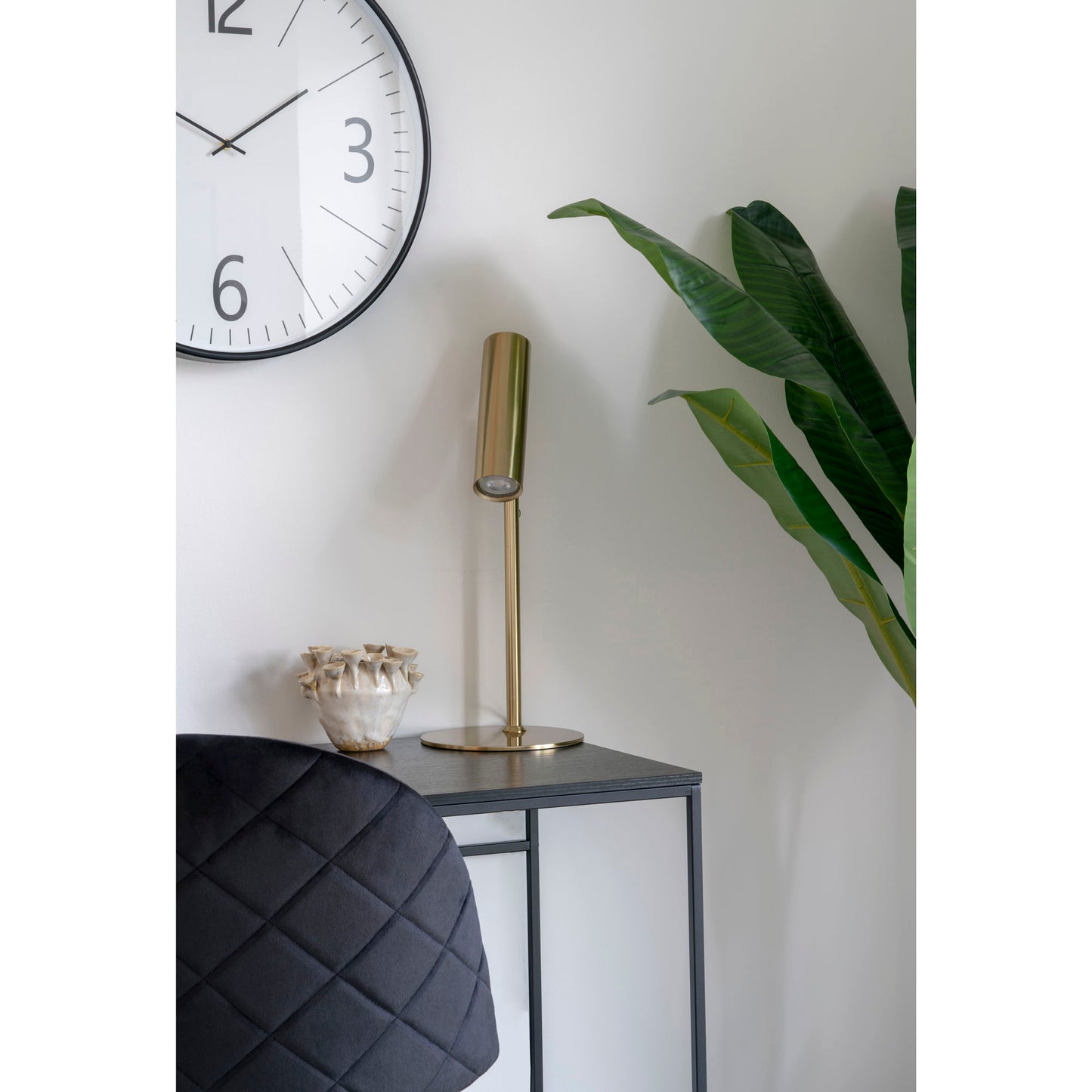 House Nordic | Wanklok zwart wit 51cm