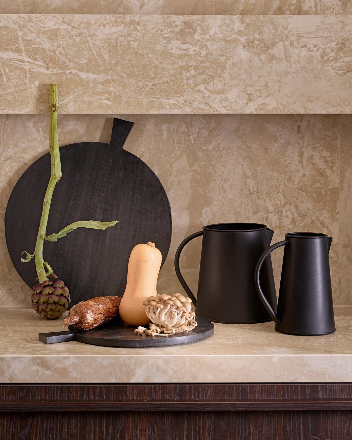 vtwonen | Servierbrett schwarz 52cm