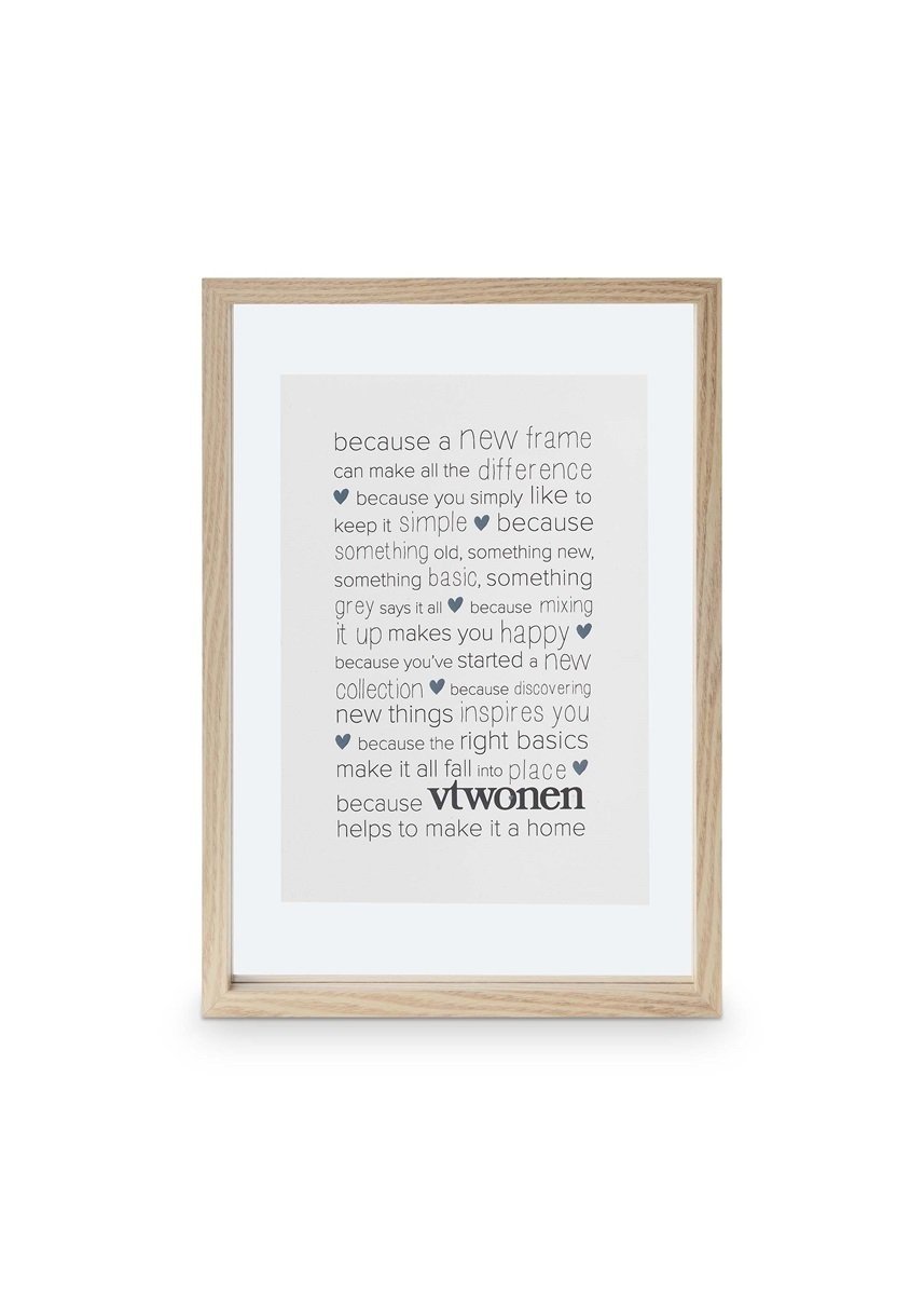 vtwonen | Fotorahmen aus Holz, 42 cm
