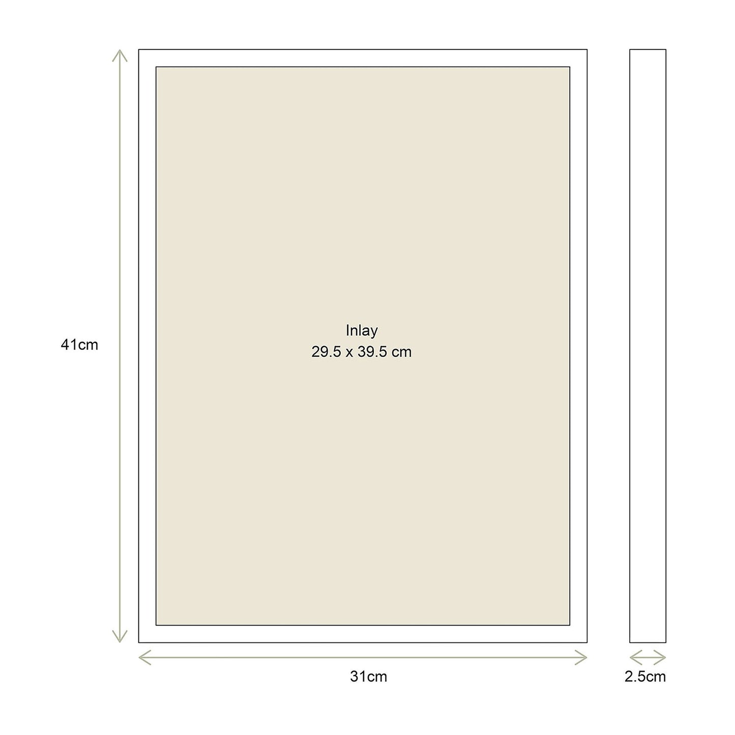 vtwonen | Fotolijst hout 41cm