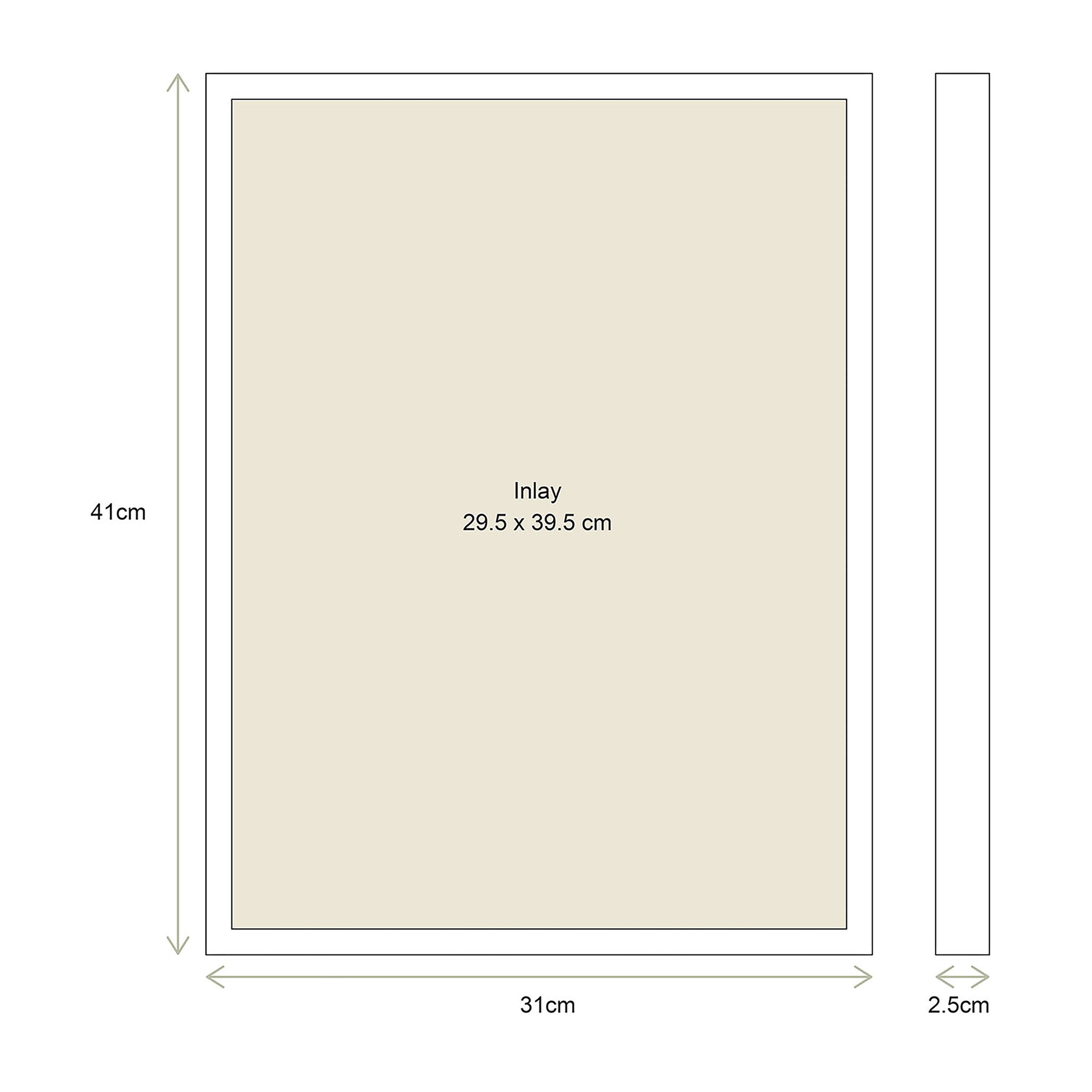 vtwonen | Fotorahmen aus Holz, 41 cm