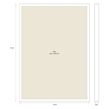 vtwonen | Fotolijst hout 71cm