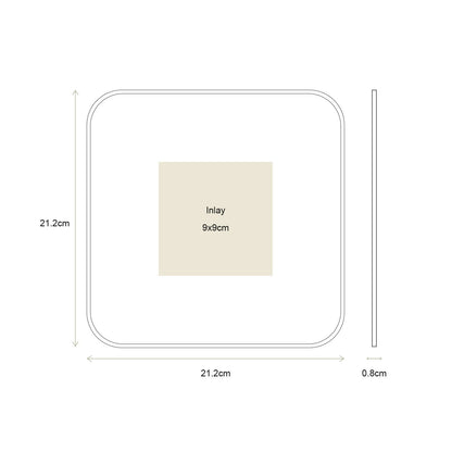 vtwonen | Fotolijst metaal goud 21.5cm