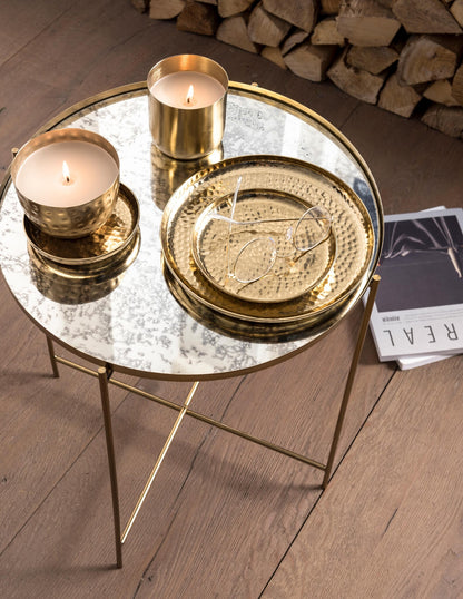 vtwonen | Metallschale gold 12cm