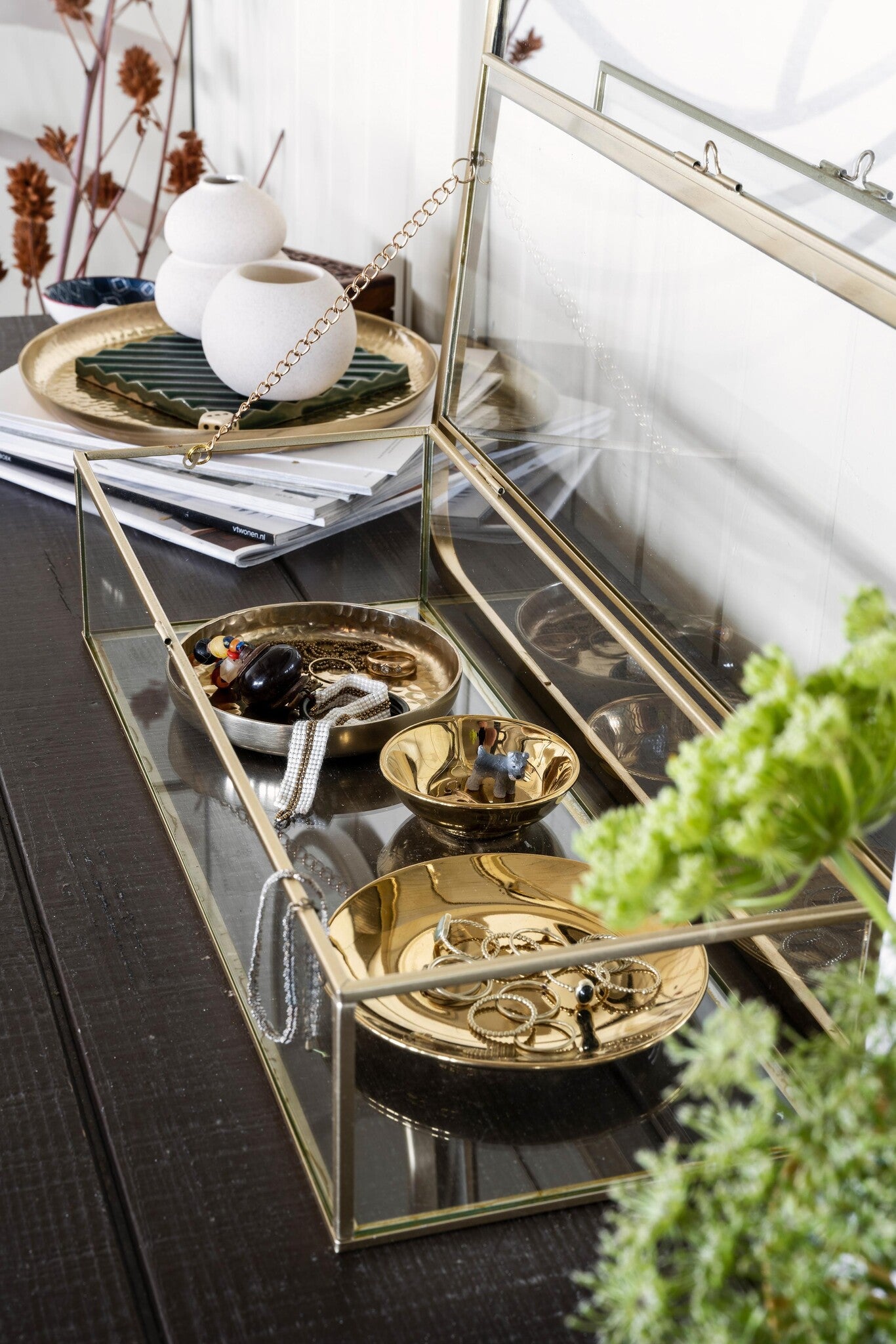 vtwonen | Metallschale gold 12cm