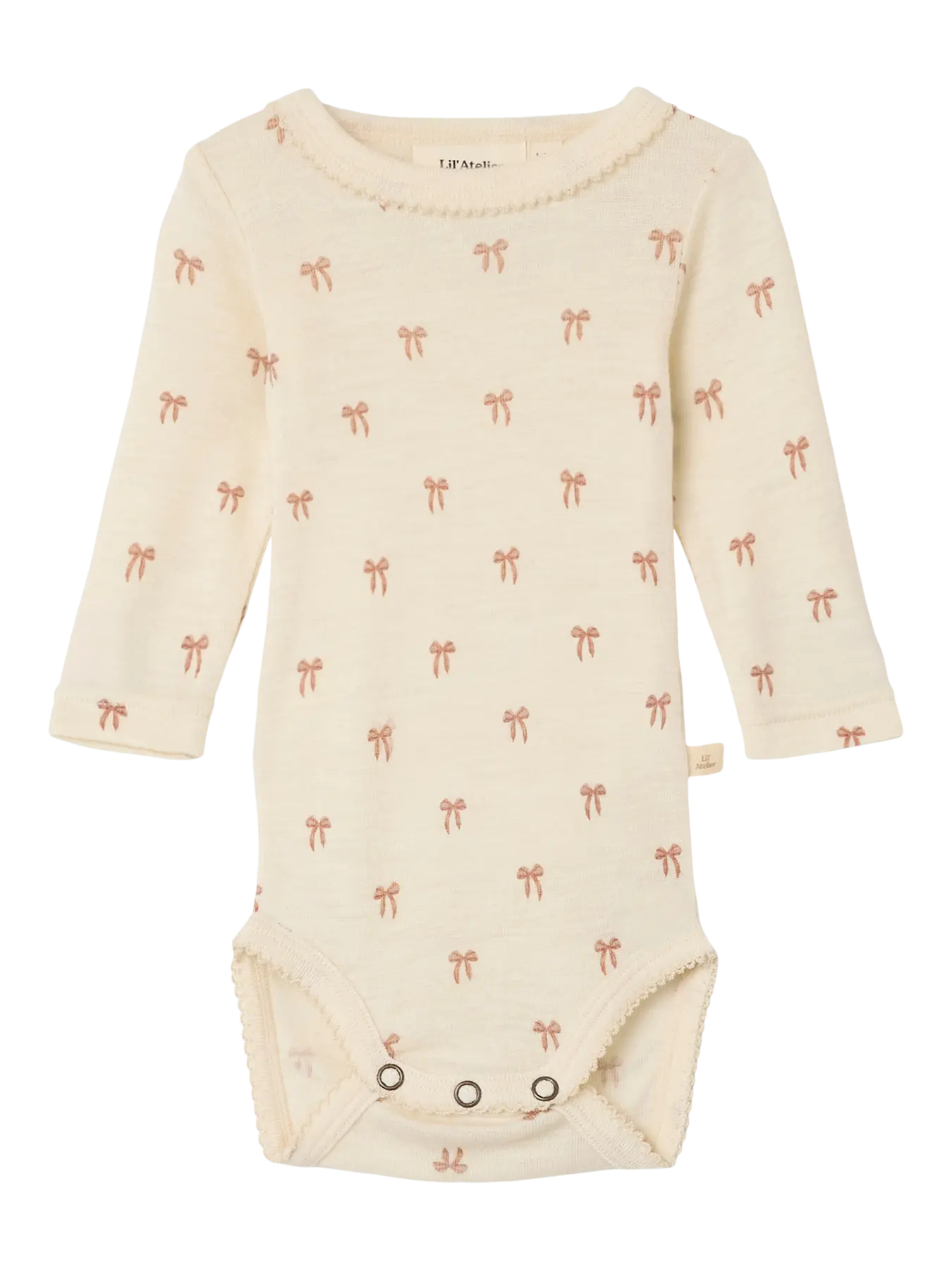 Lil Atelier | Romper Nalu wol strikjes