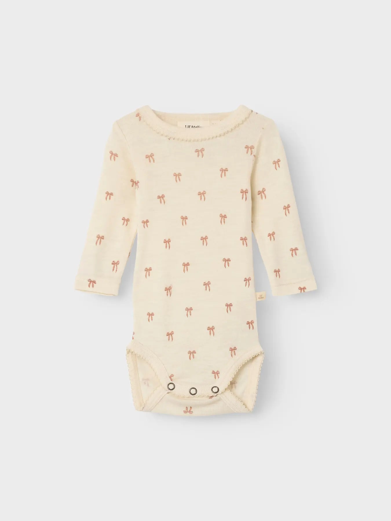 Lil Atelier | Romper Nalu wol strikjes