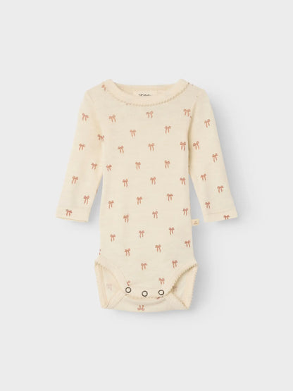 Lil Atelier | Romper Nalu wol strikjes