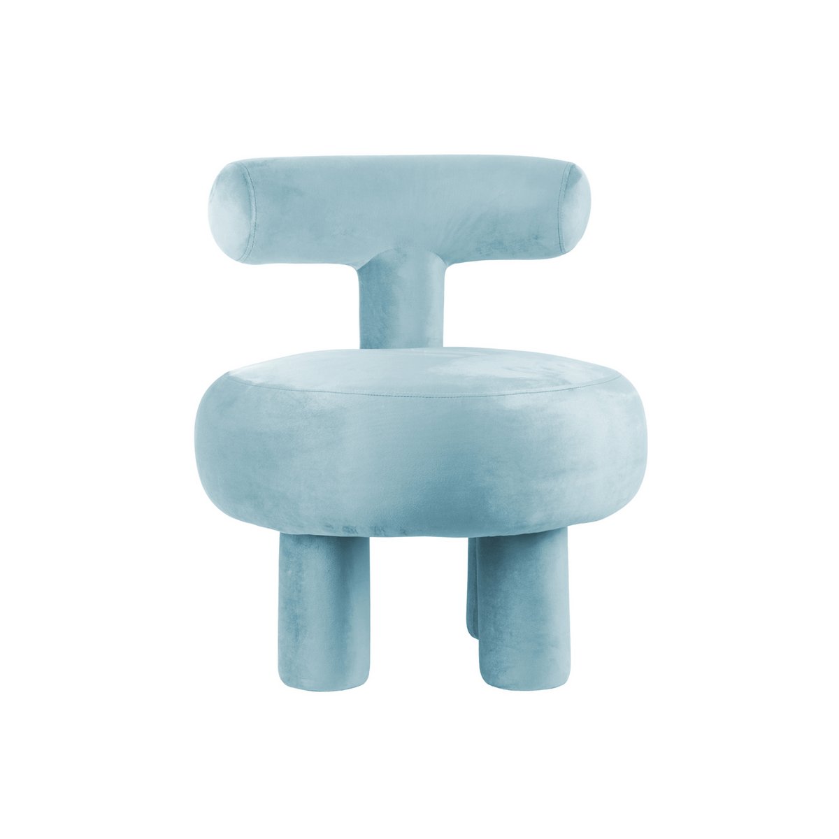 Leitmotiv Fauteuiltje Hug Velvet Blauw