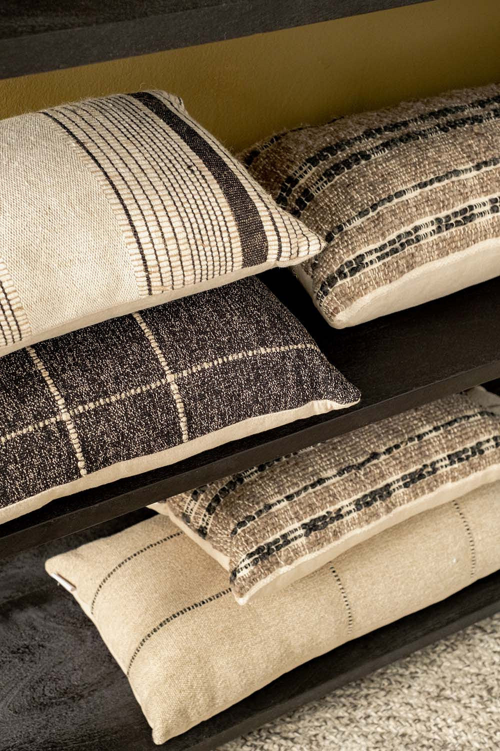 Home Society | Kussen Stitch beige