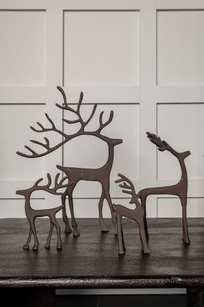 Home Society | Hert Rudi donker bruin 26cm