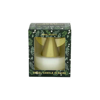 Home Society | Kaarsje met engel goud