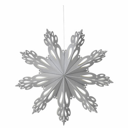 Broste Copenhagen | Papierschneeflocke silber 15 cm