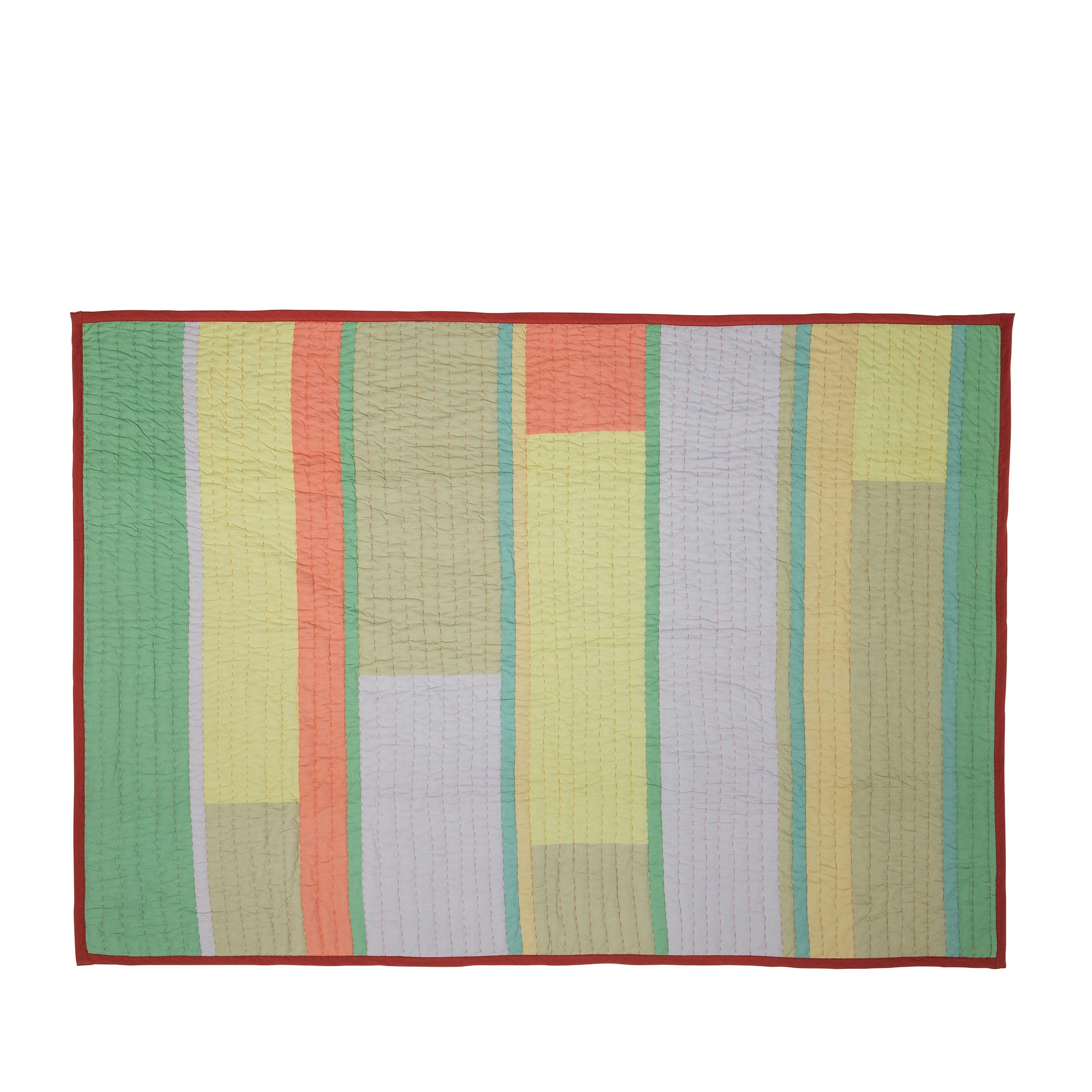 Hübsch Pavilion Plaid Blocks Kleurrijk
