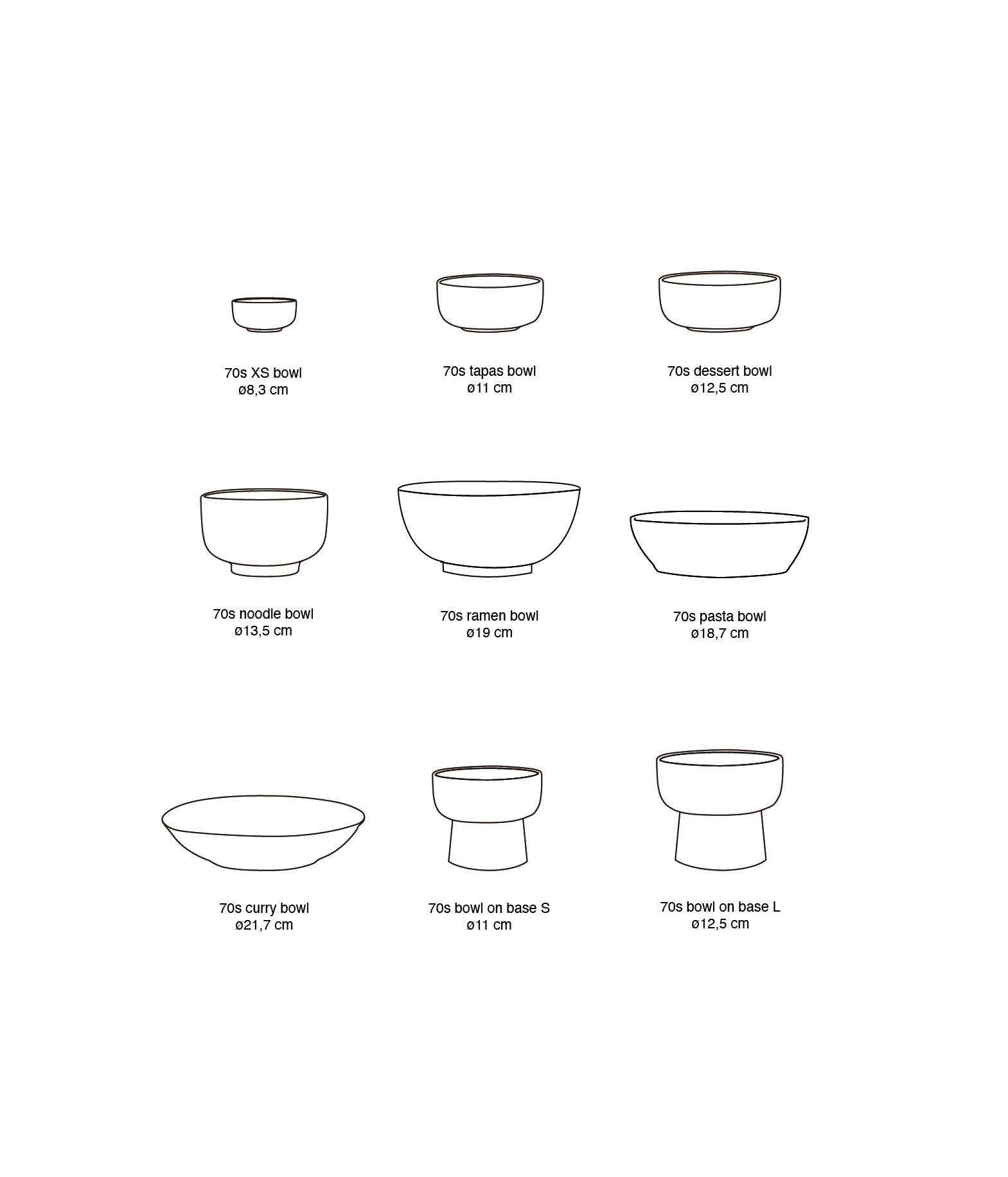 HK Living | 70's servies tapas bowl L lush