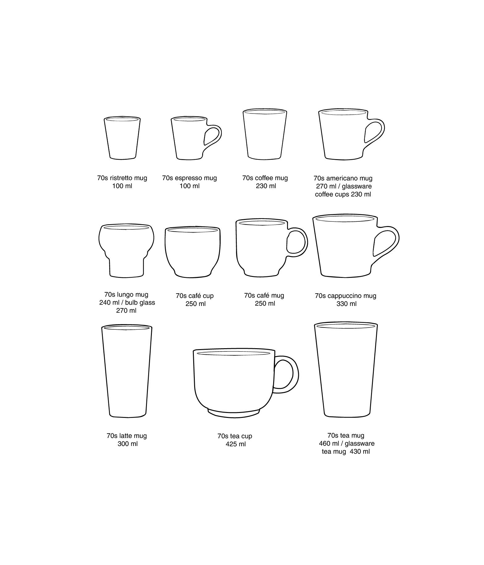 HK Living | 70's servies cappuccinomok Burst