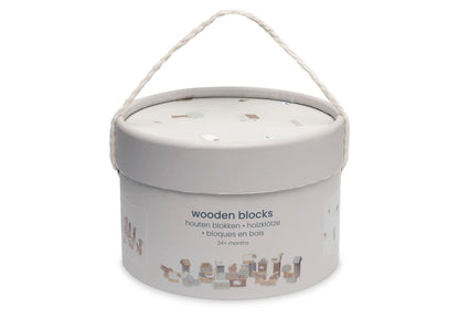 Jollein | Houten blokken set farm