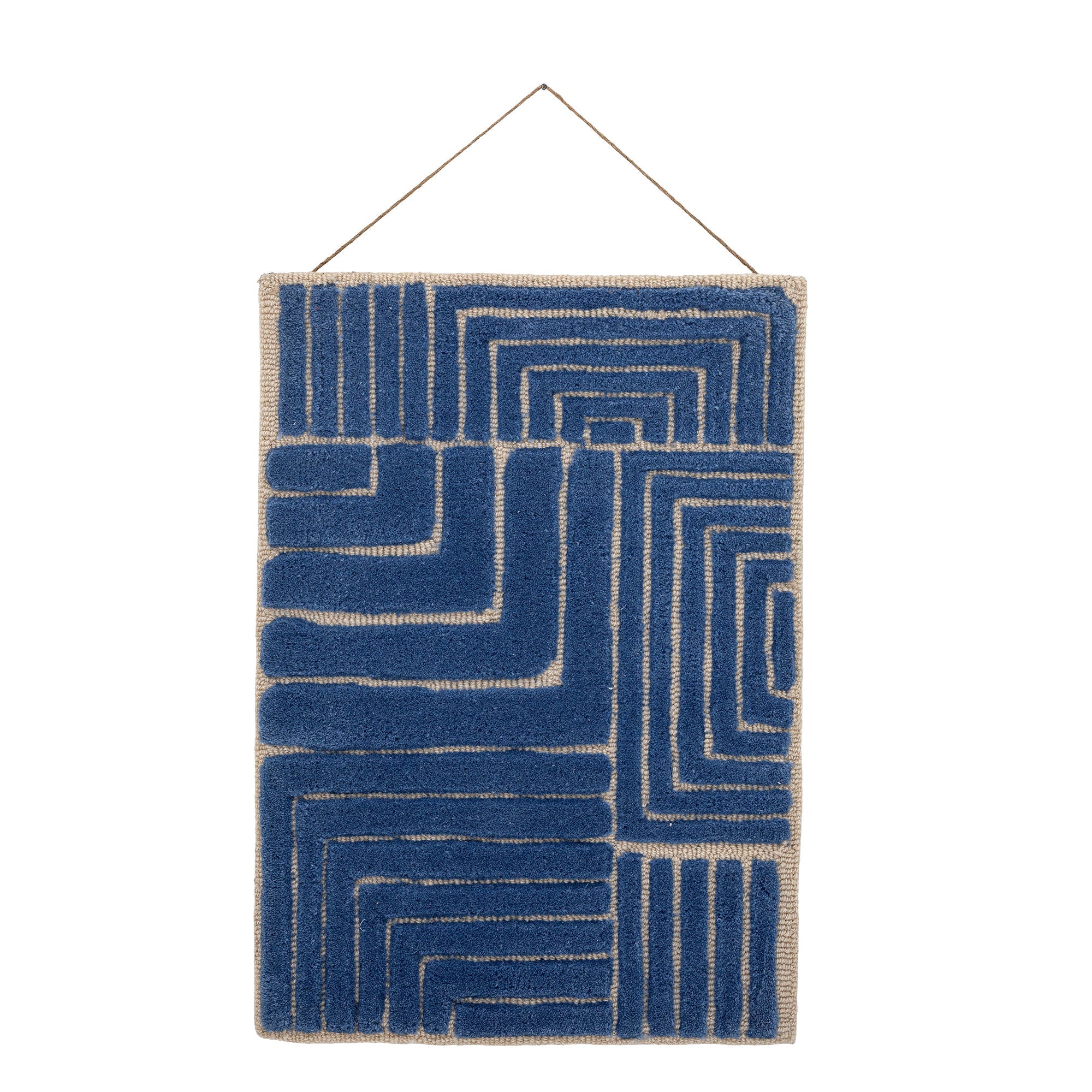 Bloomingville Velva Wanddecoratie blauw