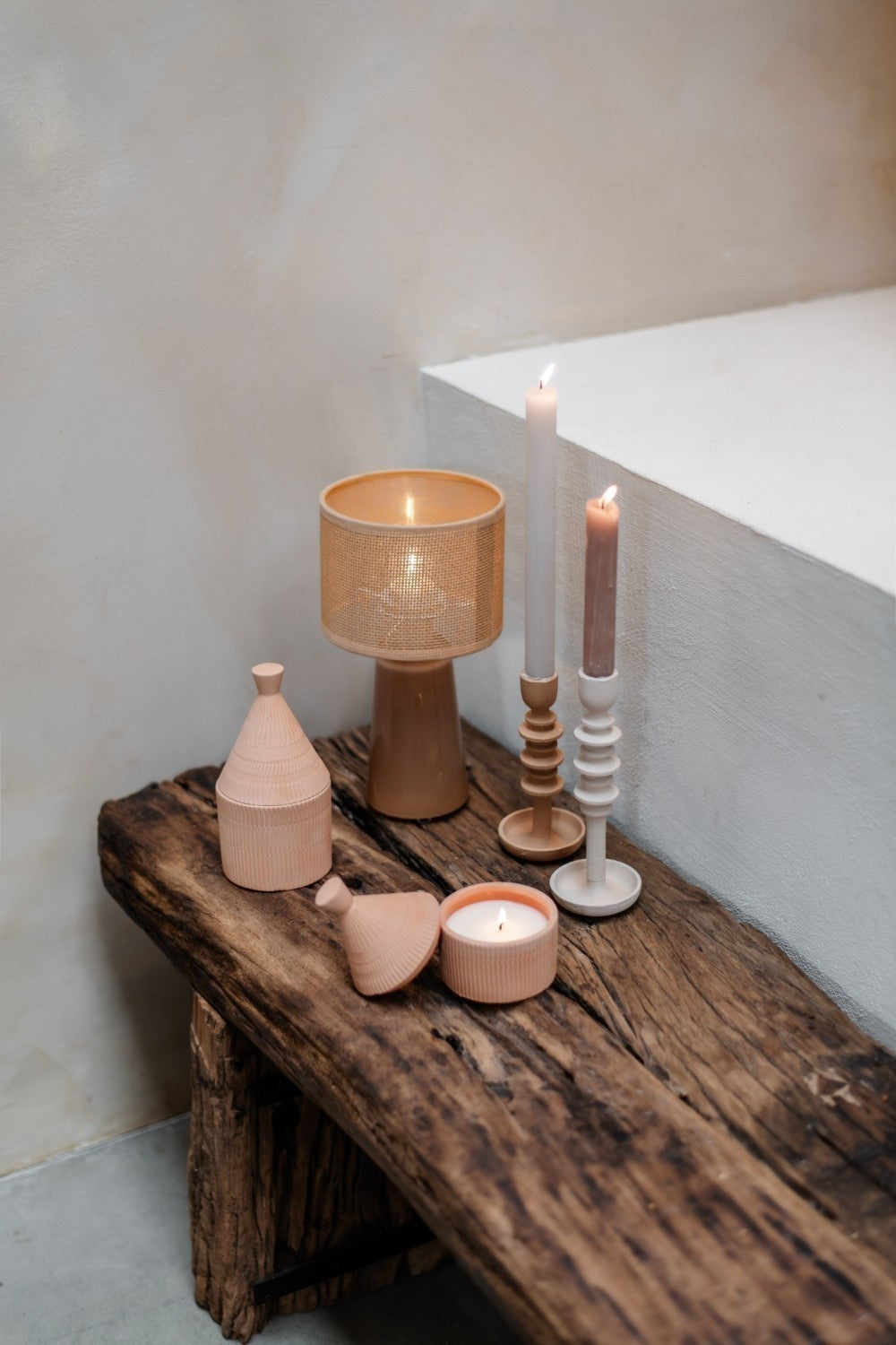 Home Society | Kandelaar Vera terracotta 16cm