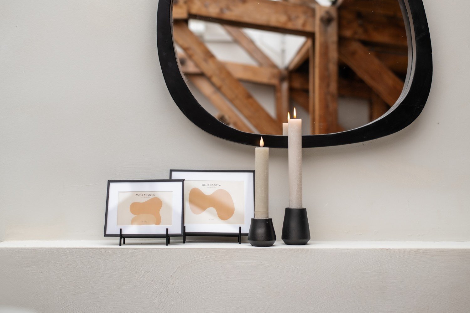 Home Society | Fotolijst Nami zwart 23cm