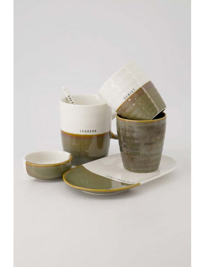 Zusss | Servierschale für einen genussvollen Moment, dunkelgrün