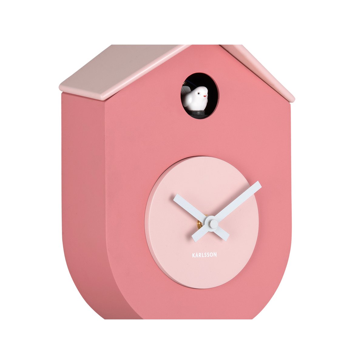 Karlsson Wandklok Grato Koekoek Roze